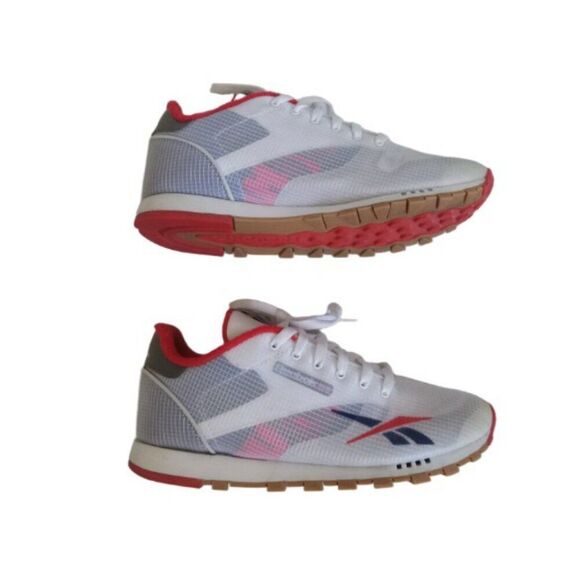 Reebok Red and White 94RE-1L Classic LTR Concept Sample 005 Sneakers Men's 6.5 - Picture 2 of 12
